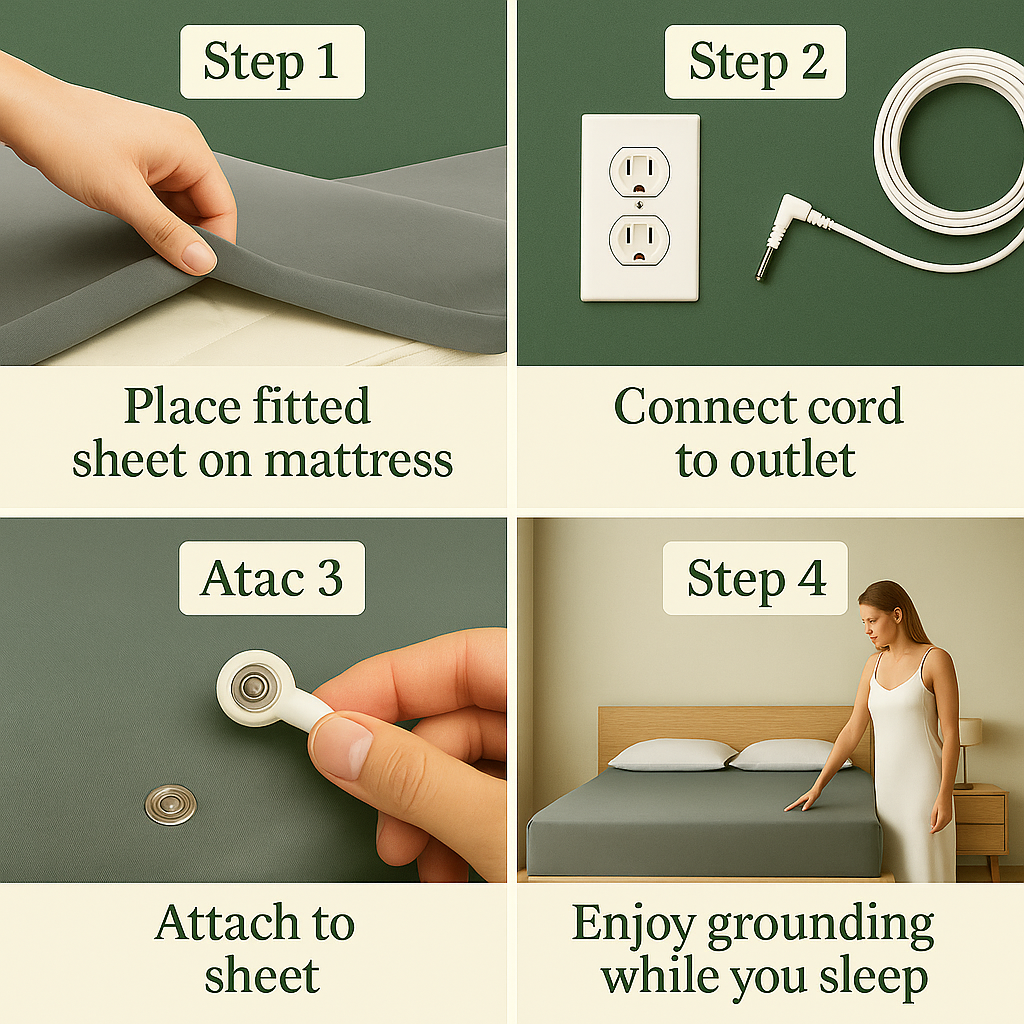 TerraFuse™ Grounding Bed Sheets