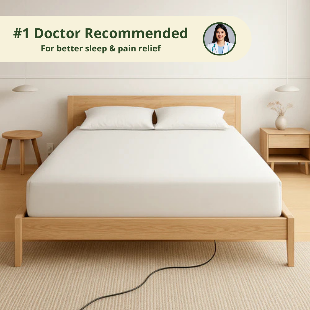 TerraFuse™ Grounding Bed Sheets - Reduce Pain instantly