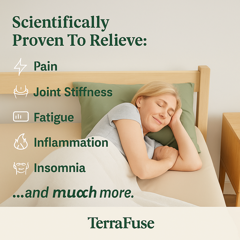 TerraFuse™ Grounding Bed Sheets - Reduce Pain instantly